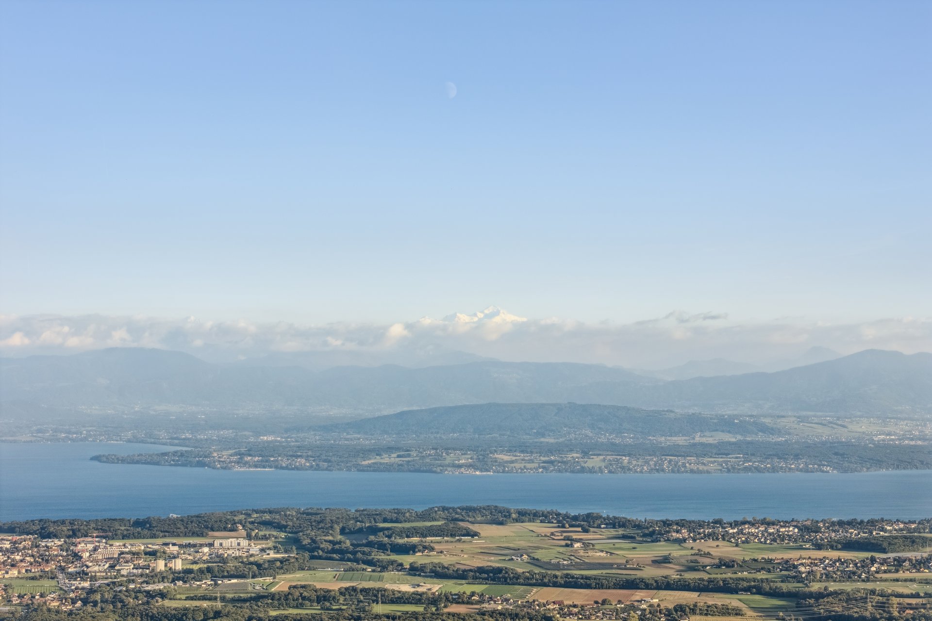 Vue lac & Mont-Blanc