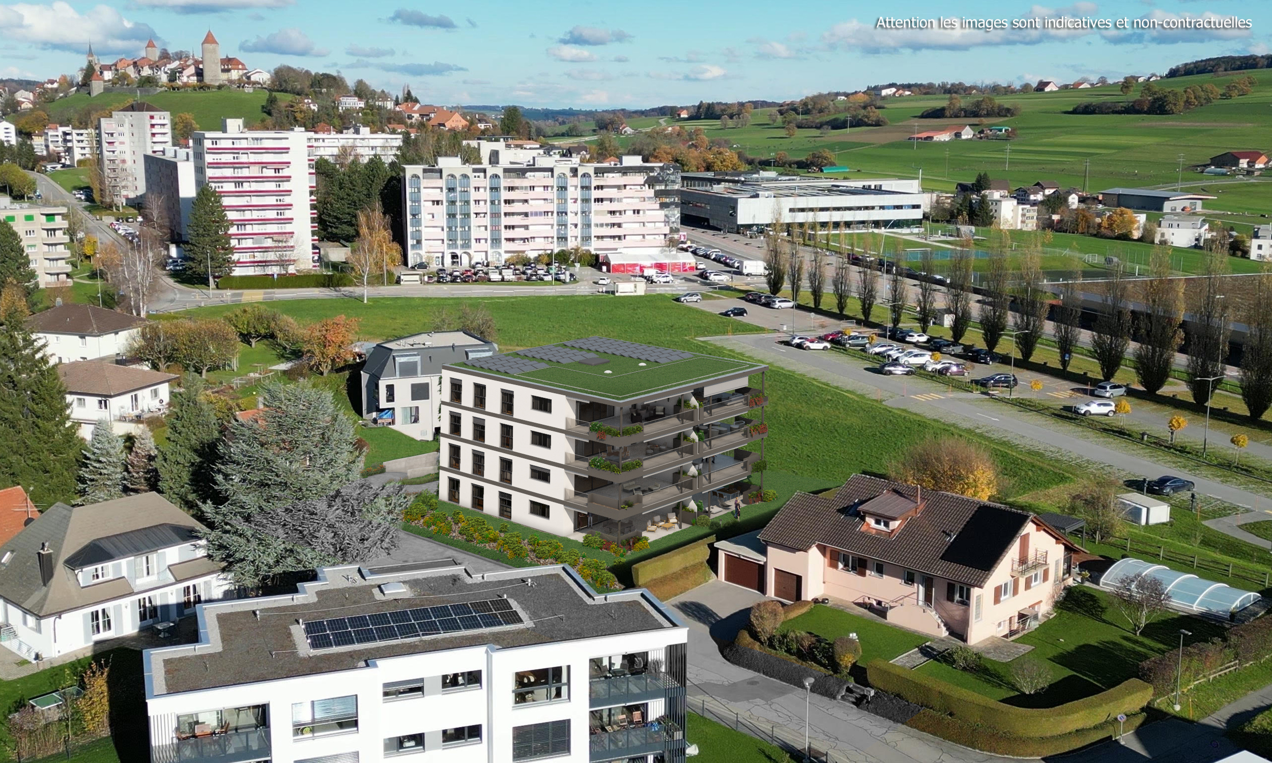 800m du centre ville