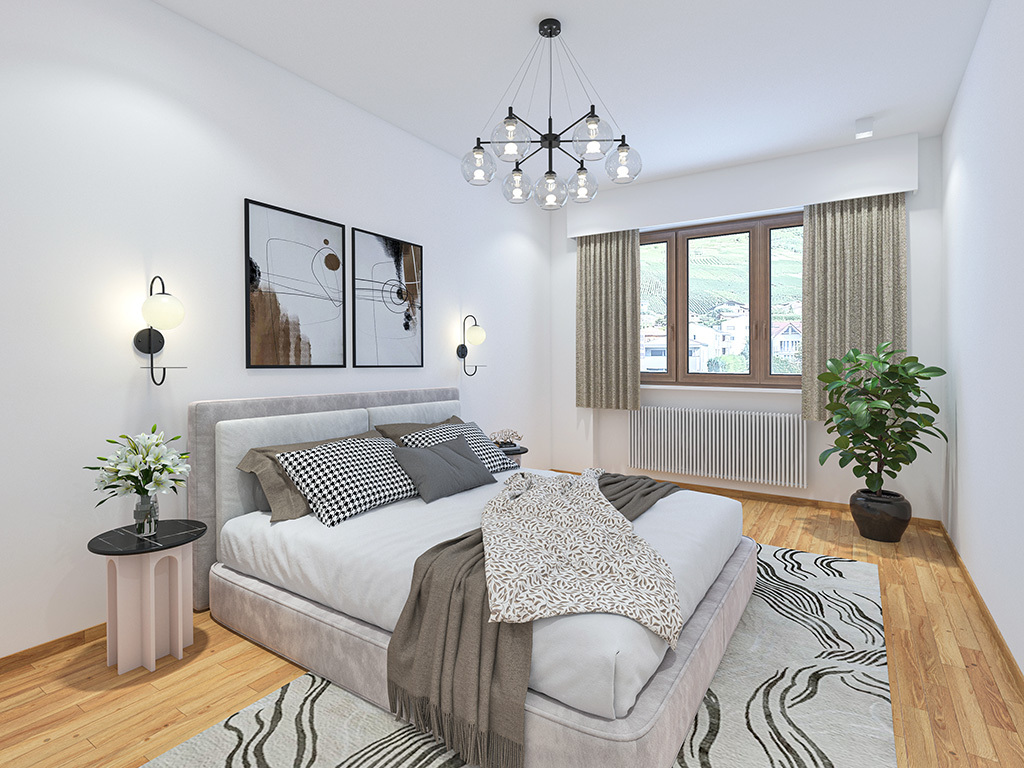 Chambre nord (rénovation virtuelle)