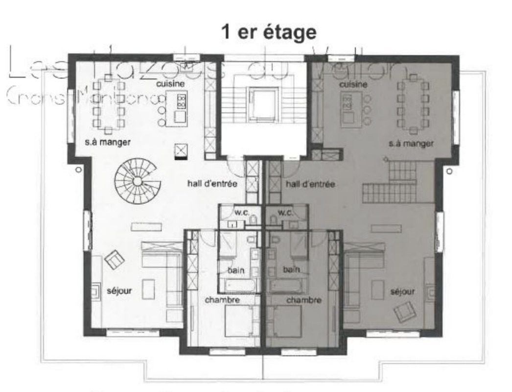 Plan Duplex 1 er étage