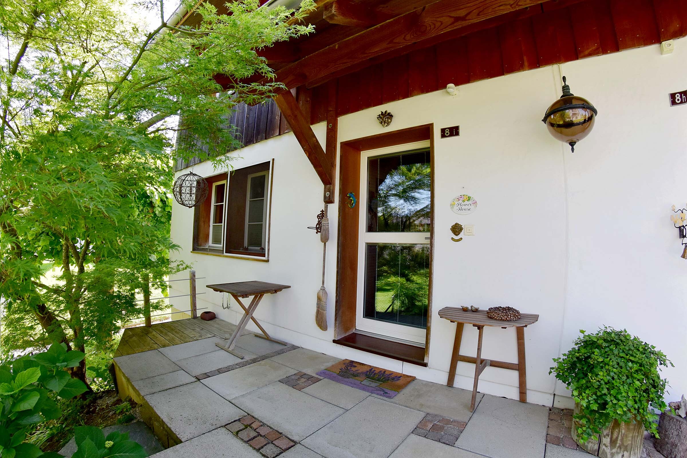 Hauszugang auf der Nordseite