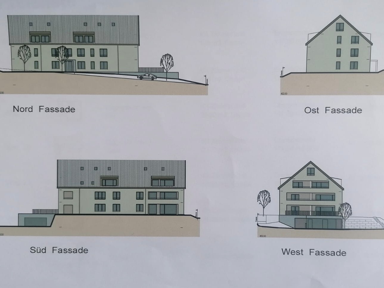 Ansicht Fassade