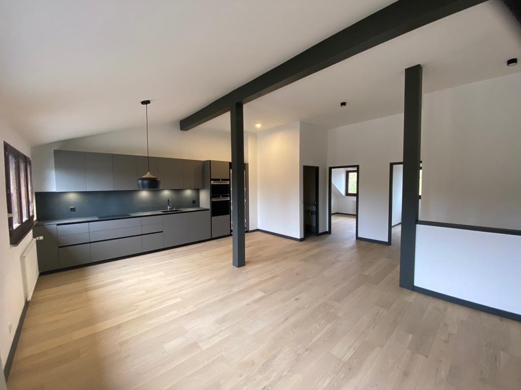 Salon et cuisine