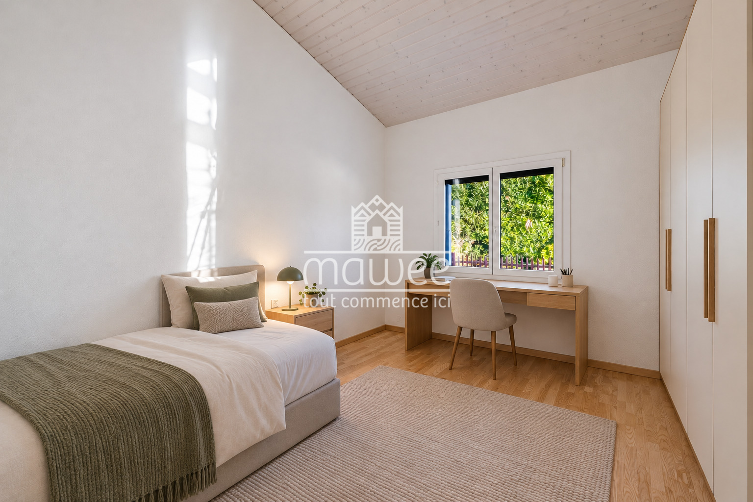 Chambre 2 aménagée