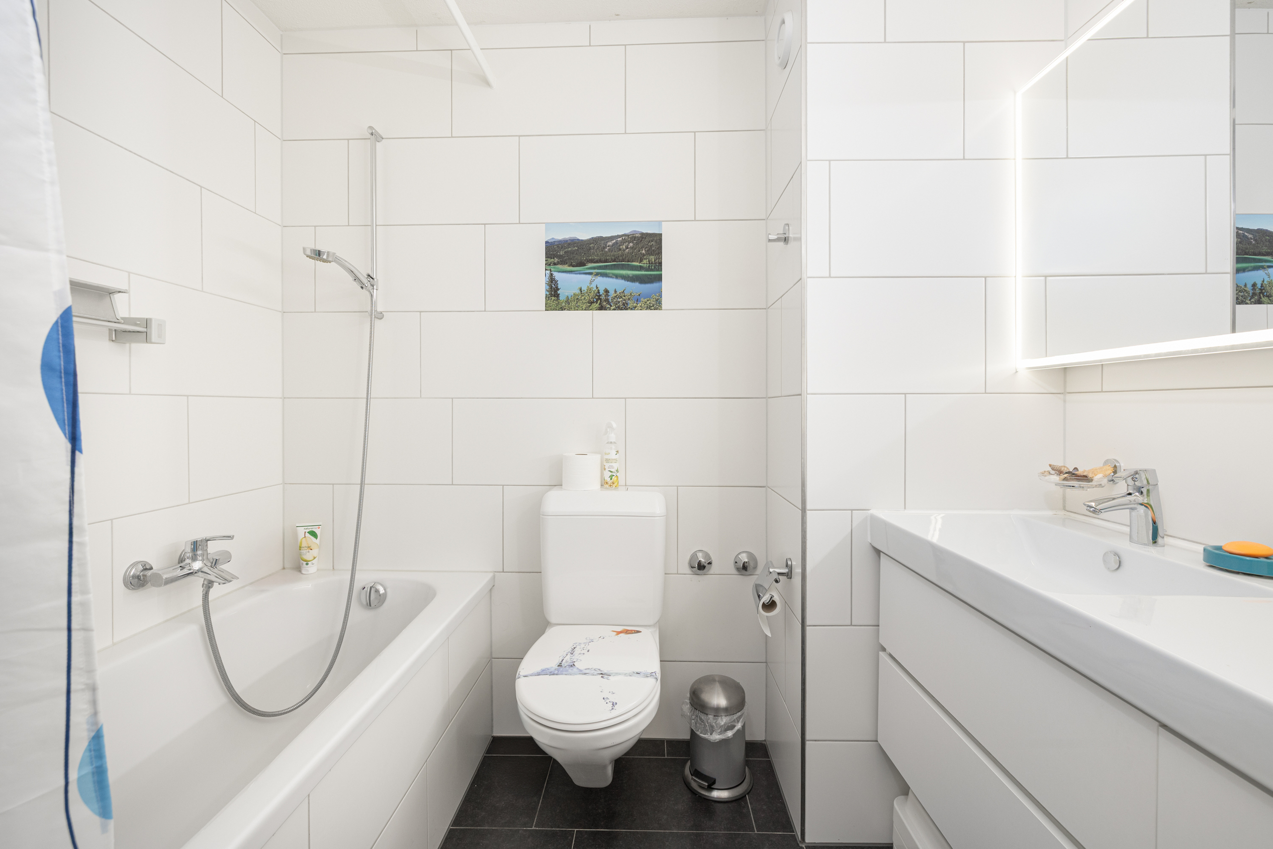 Nasszelle mit Badewanne Nasszelle mit Badewanne