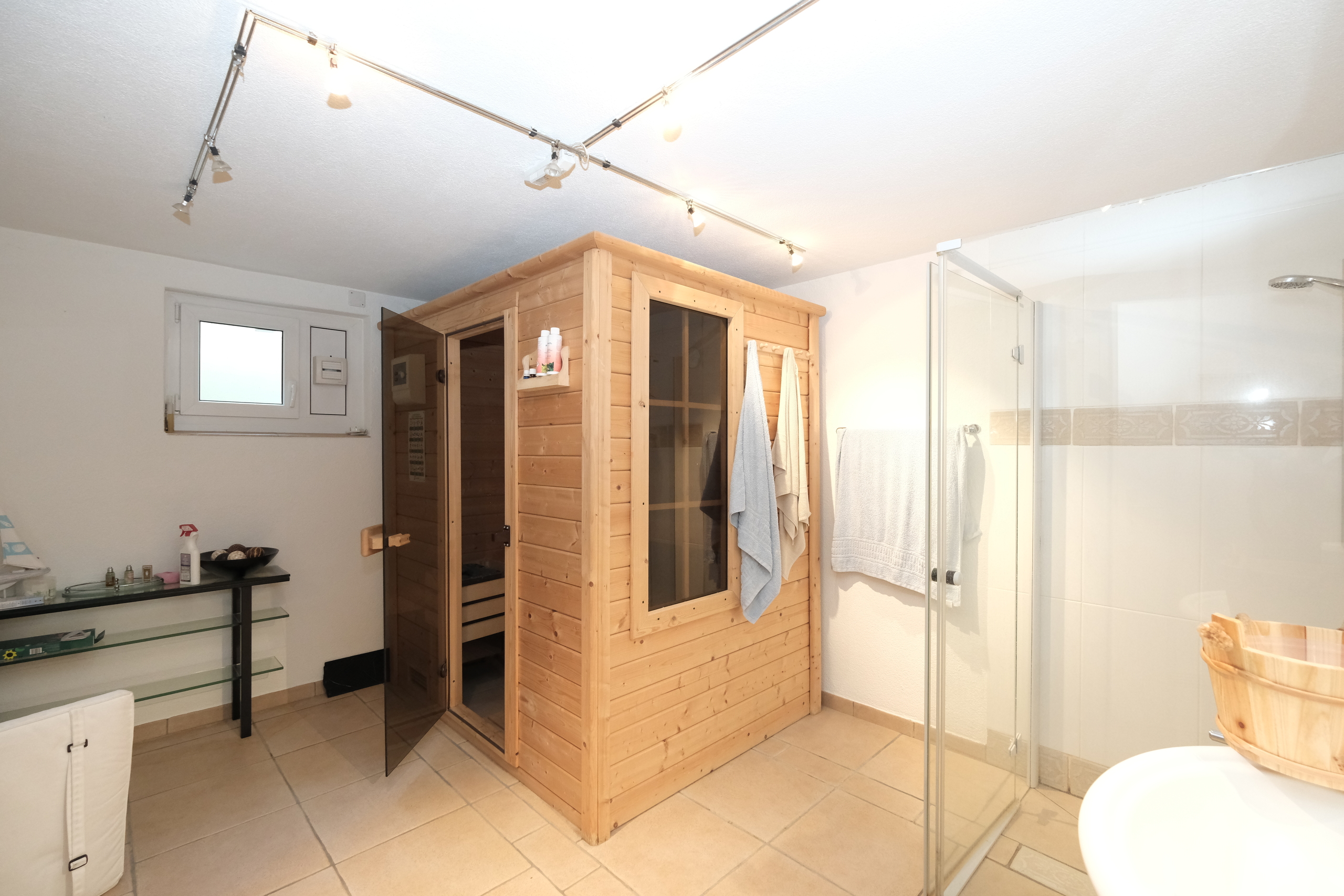 Sauna Untergeschoss Sauna Untergeschoss