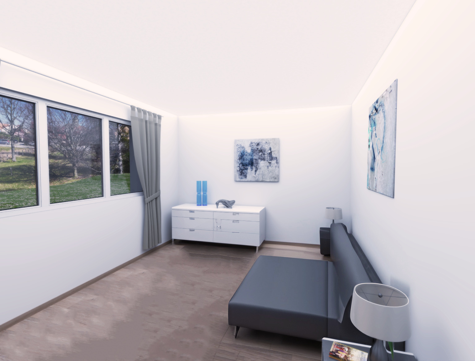 La possibilité d'aménager un Studio indépendant