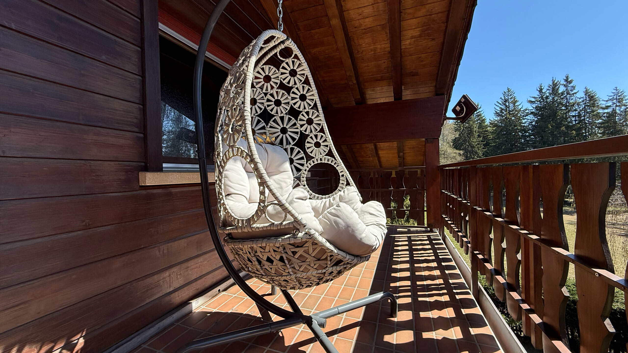 South balcony - Rest area