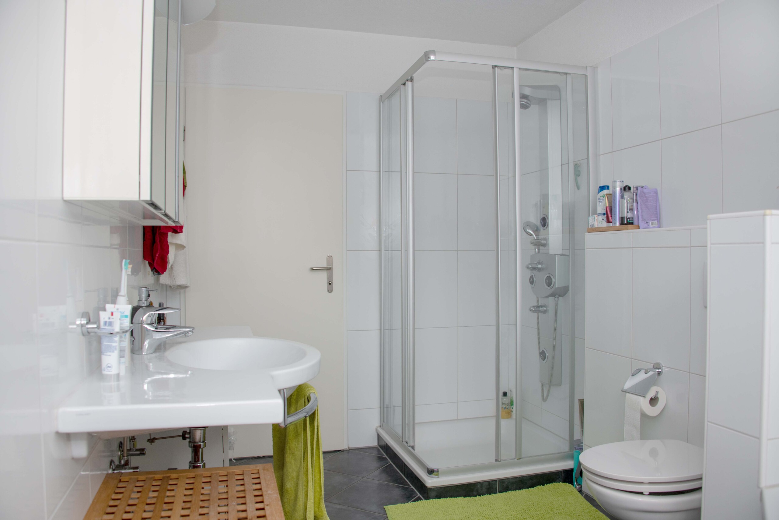 ...und Dusche