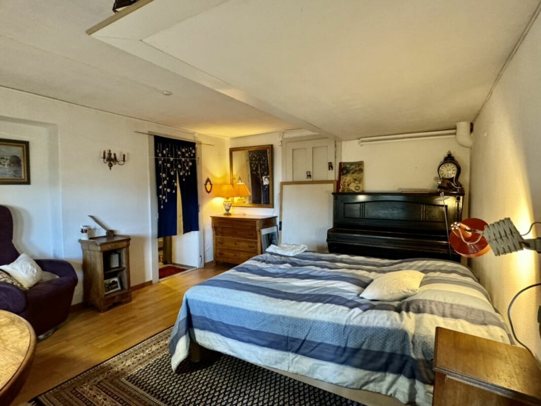 La chambre d'amis au rez inférieur