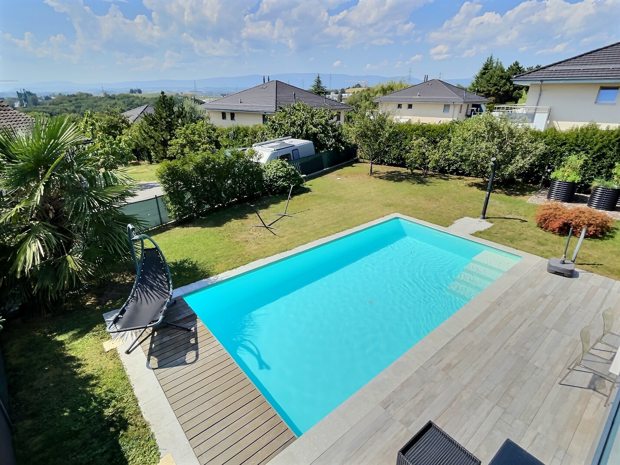 Vue balcon étage Vue balcon étage