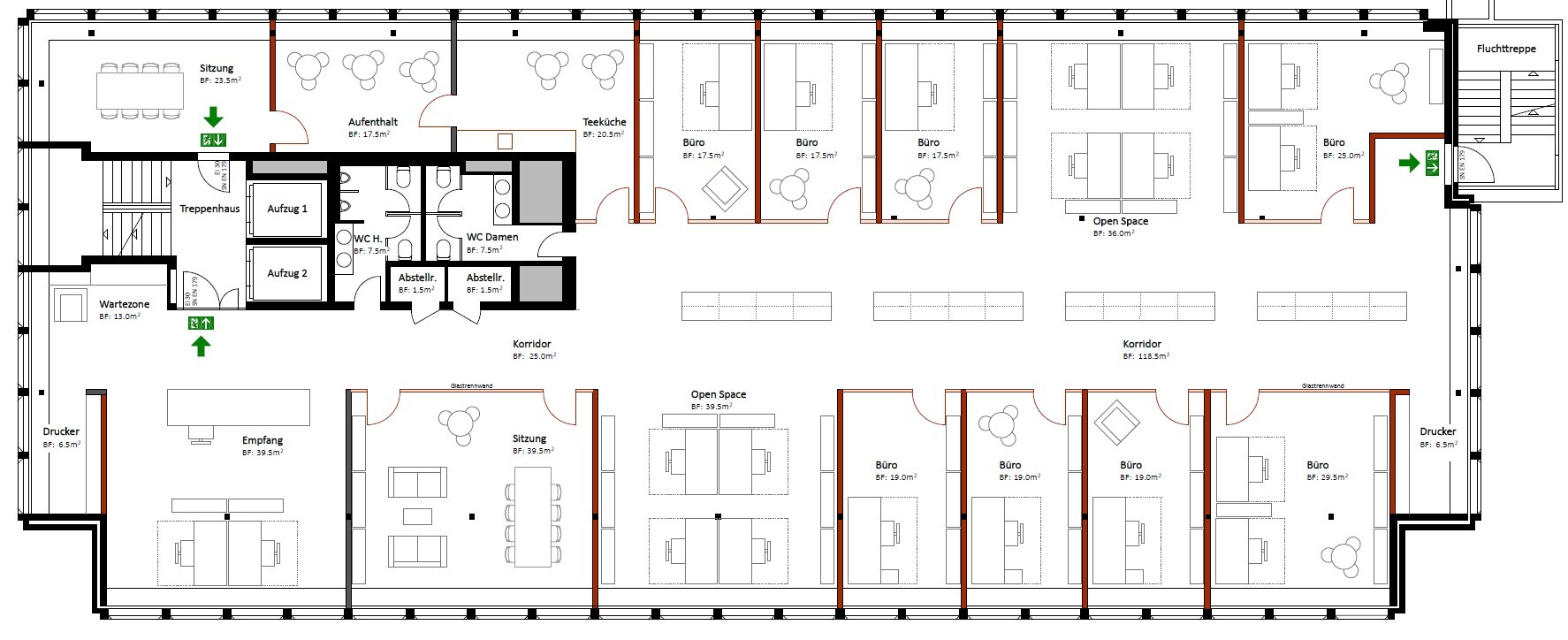 Planunterlagen Klein-und Einzelbüros Planunterlagen Klein-und Einzelbüros