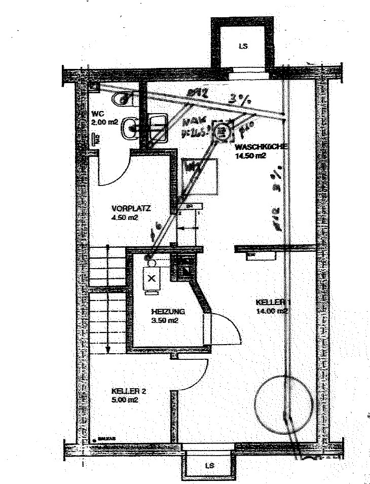 Grundriss Untergeschoss