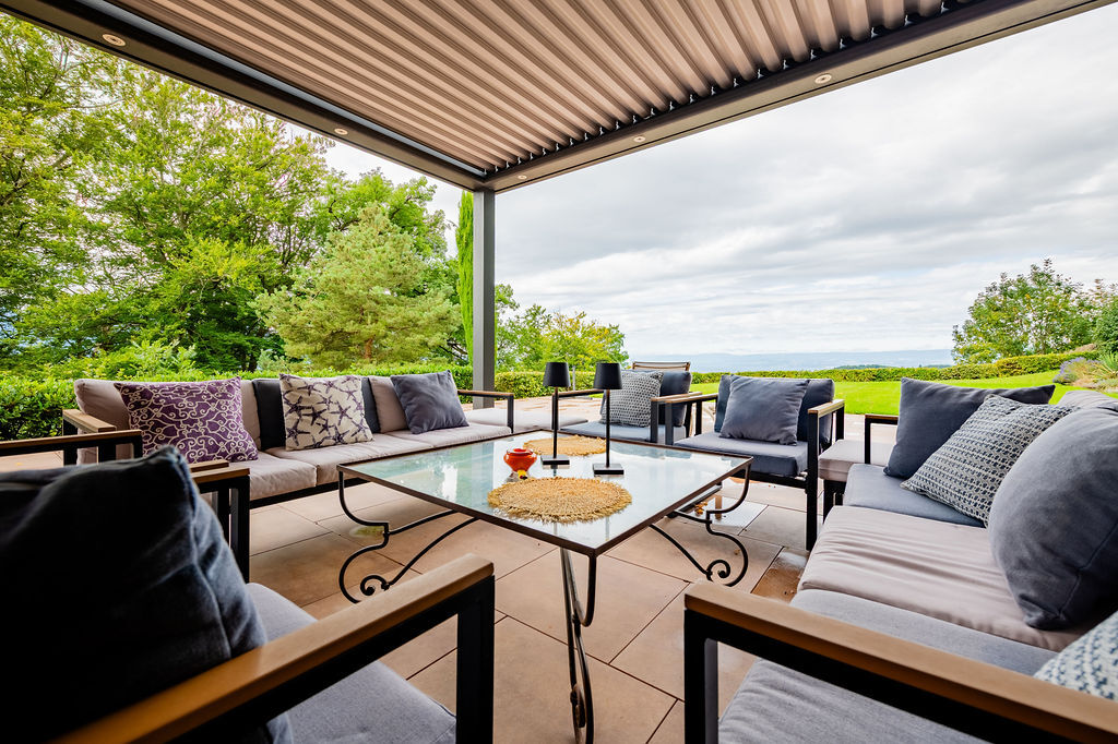 Terrasse couverte