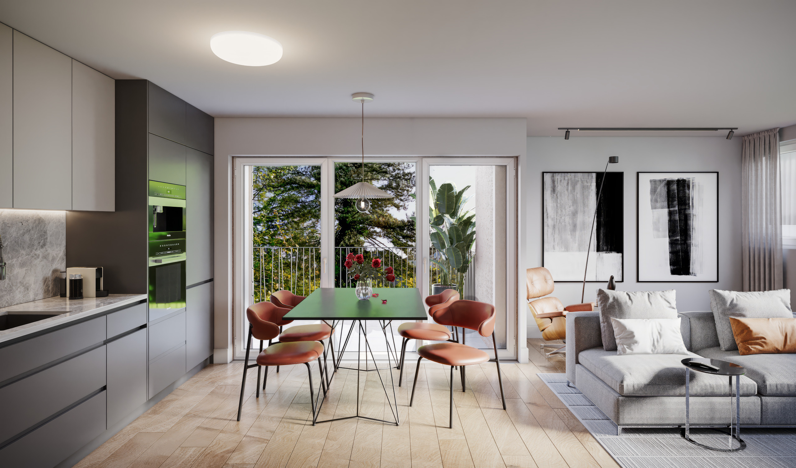 Pièce de vie - Lot 8