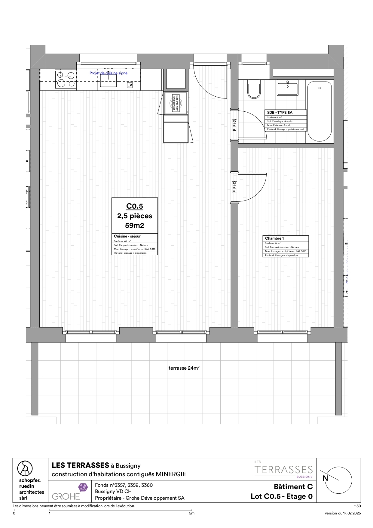 Plan lot C0.5 Plan lot C0.5