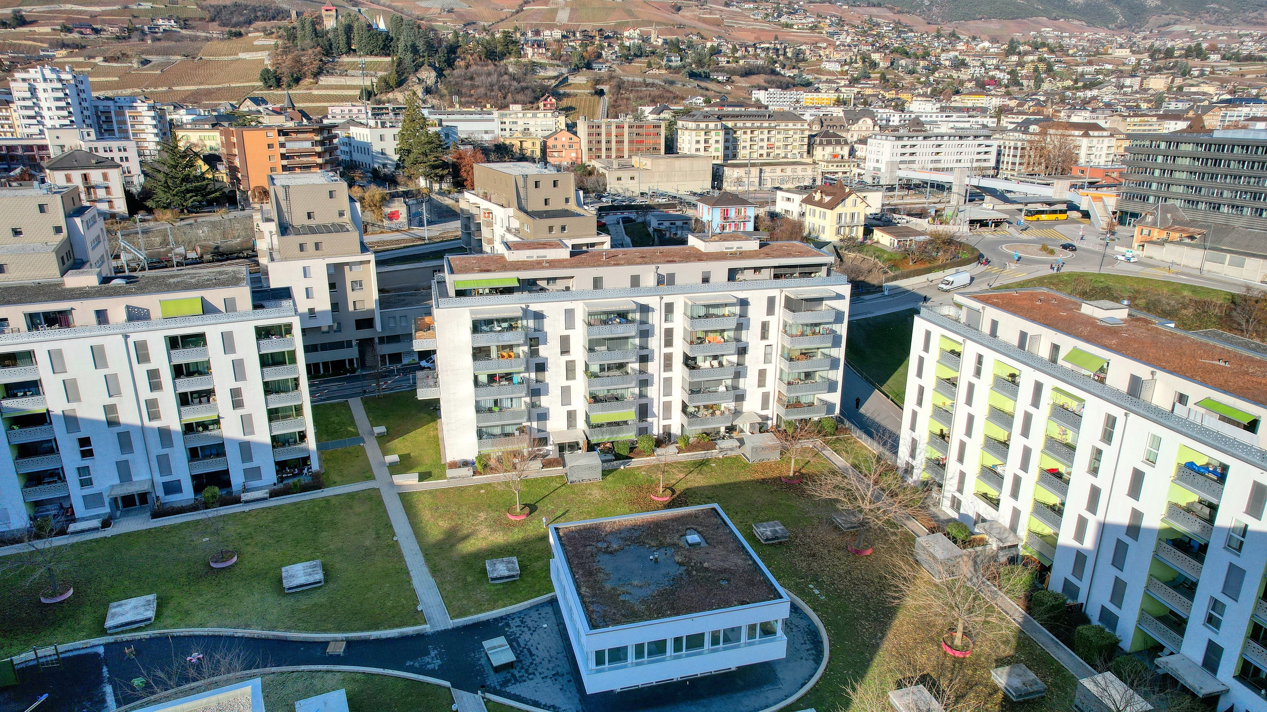 Appartement Sierre - Bâtiment