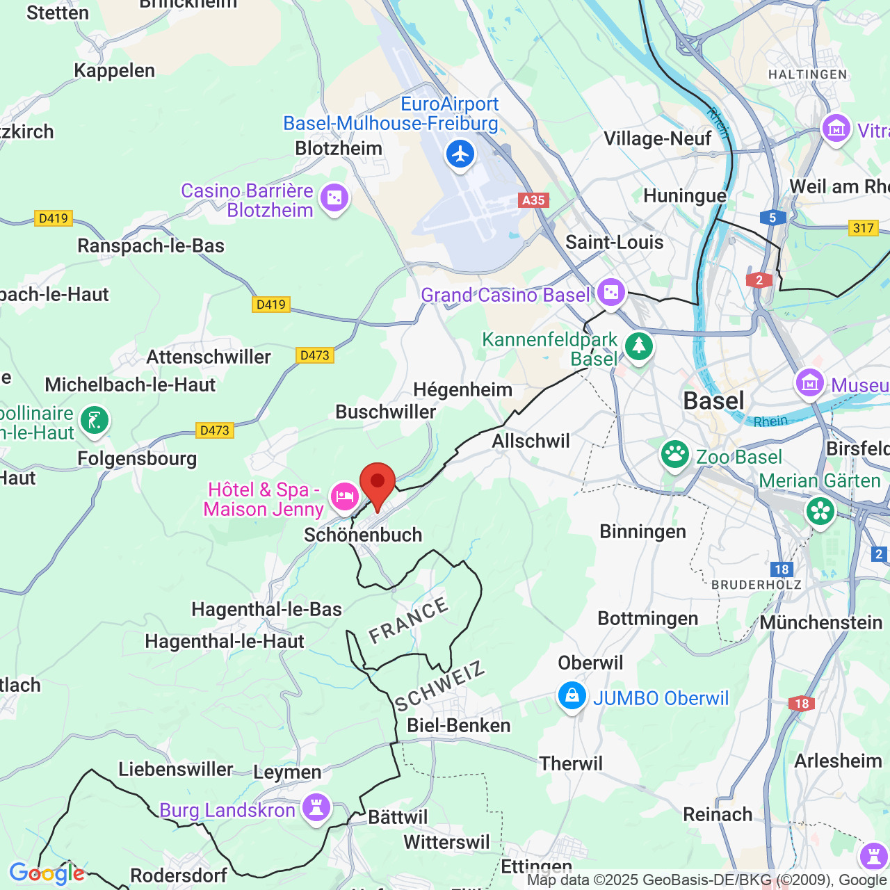 Lageplan 1