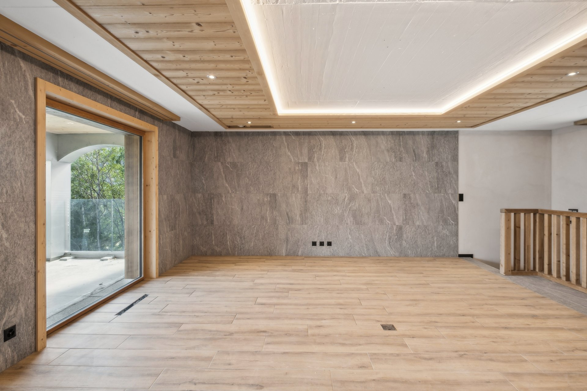 Salon - séjour app. témoin similaire terminé en standing +