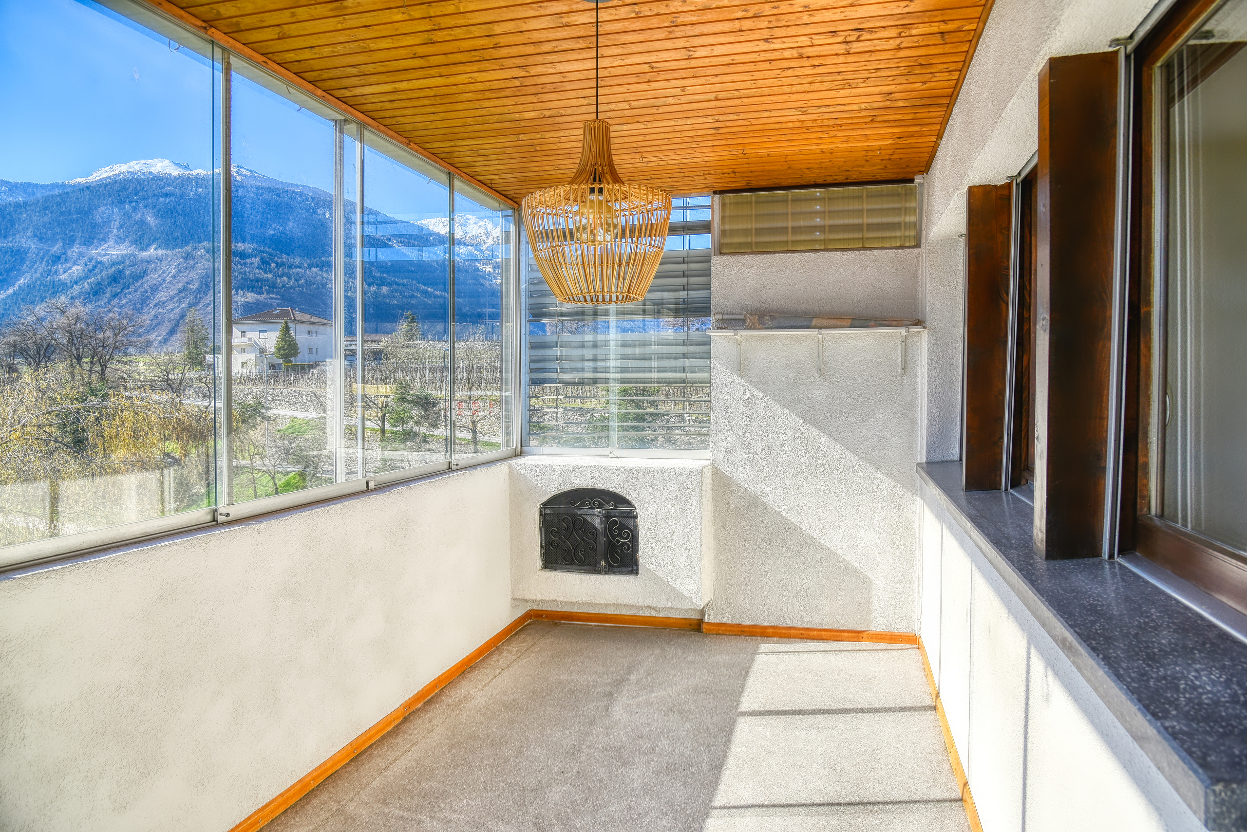 Wohnung Sierre - Véranda Sud