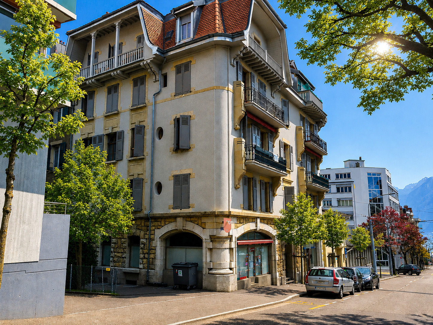 Vue extérieure