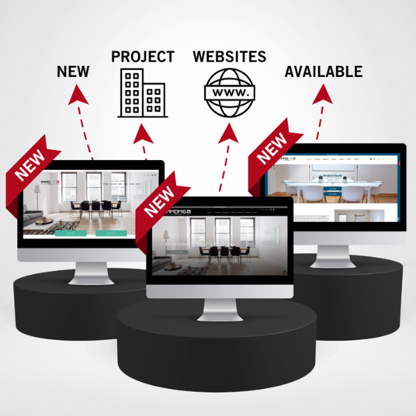 Nouveaux sites web de projets