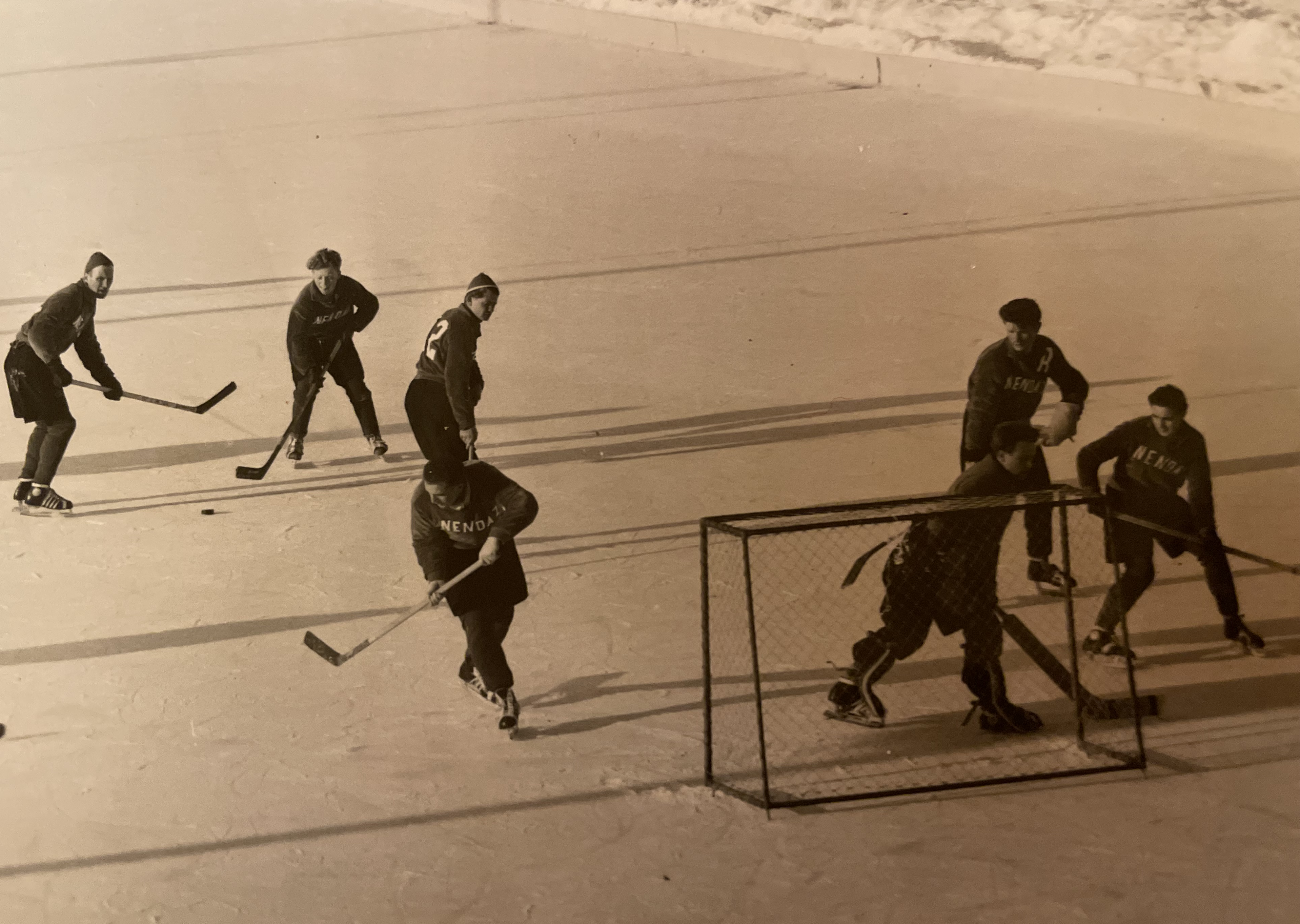 Patinoire extérieure et en plein air à Nendaz