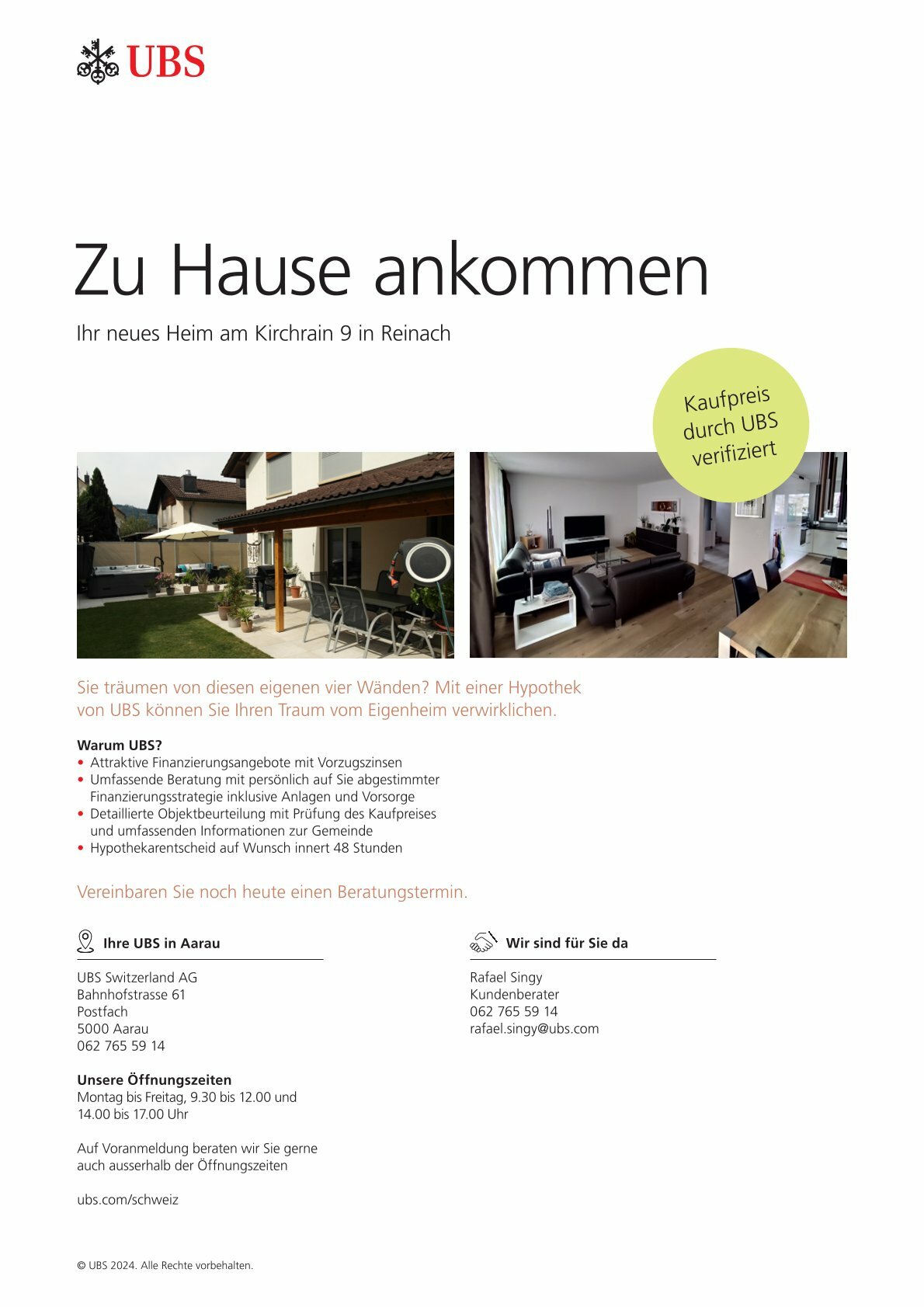 Bank geprüft!