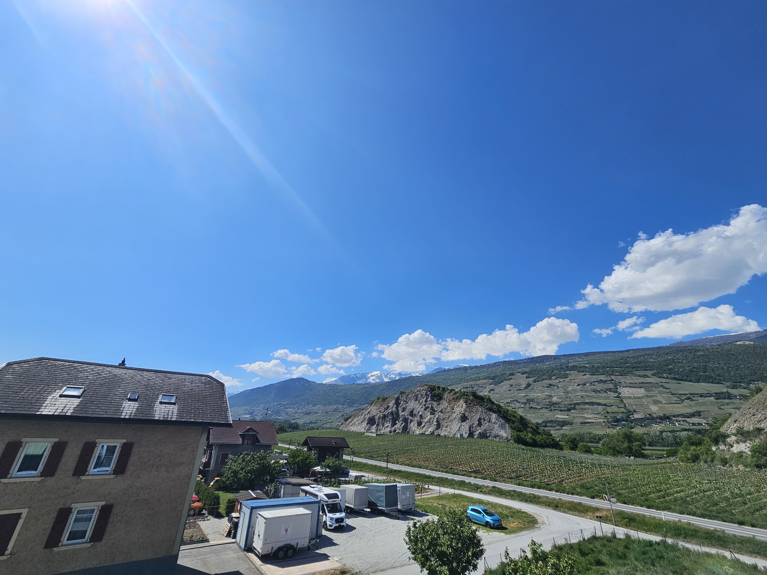 Vue du balcon