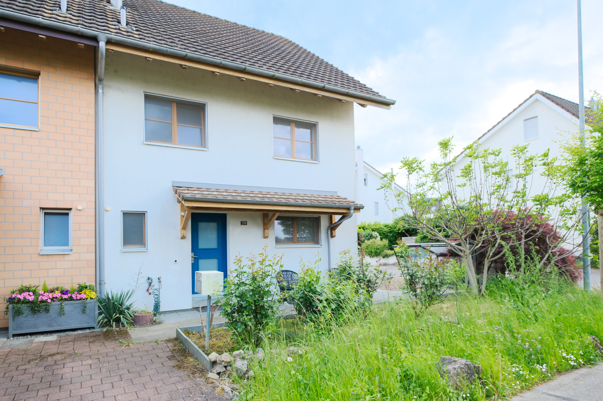 Haus Ansicht Eingang 