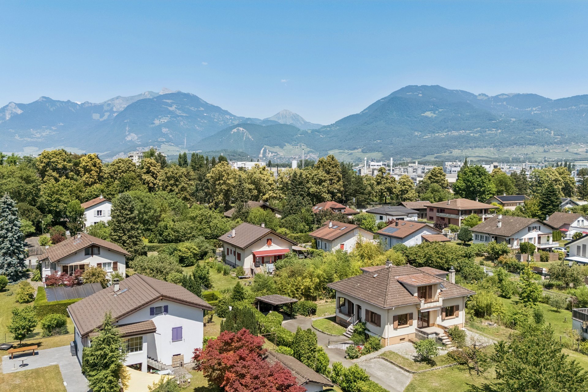 Quartier pavillonnaire et calme Quartier pavillonnaire et calme