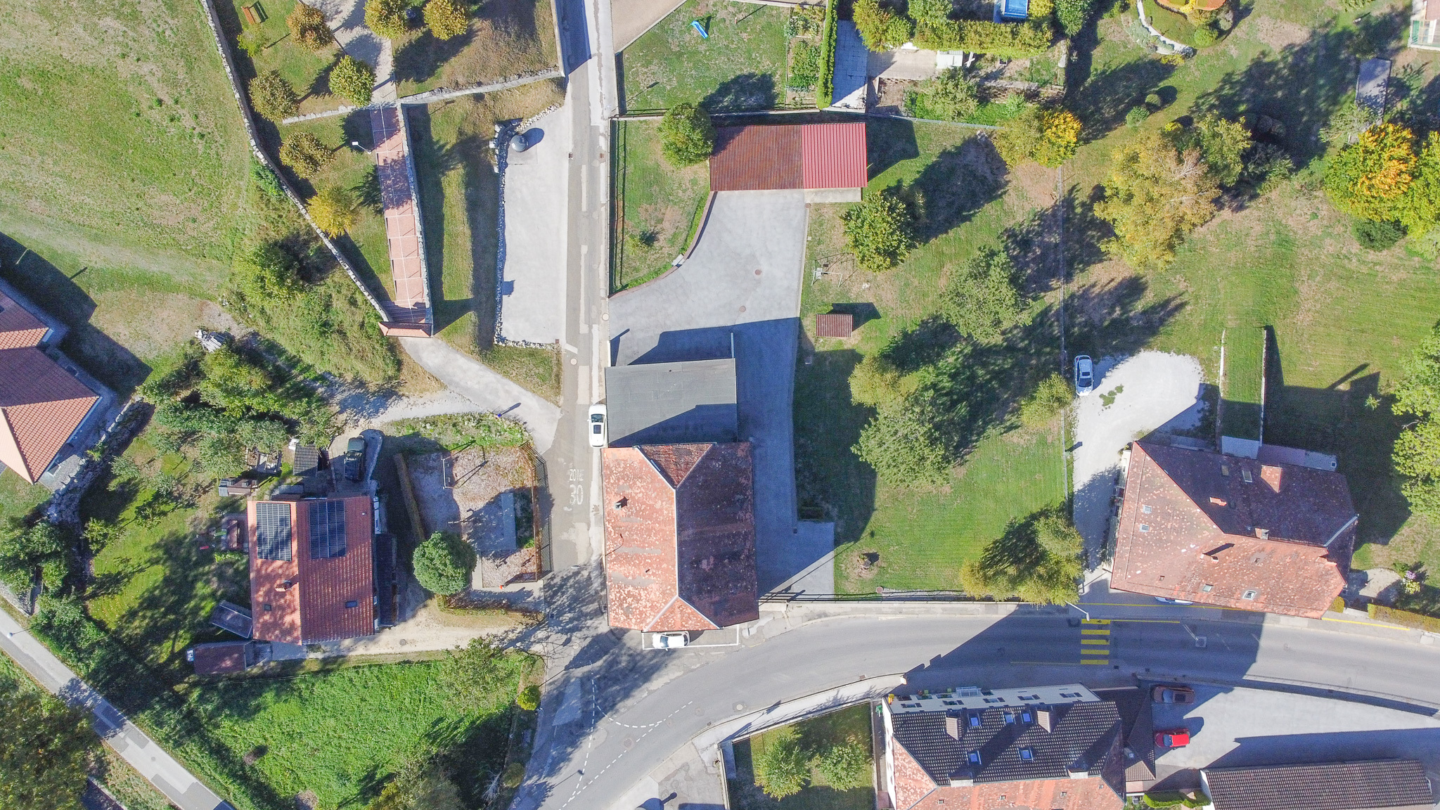 Vue aérienne