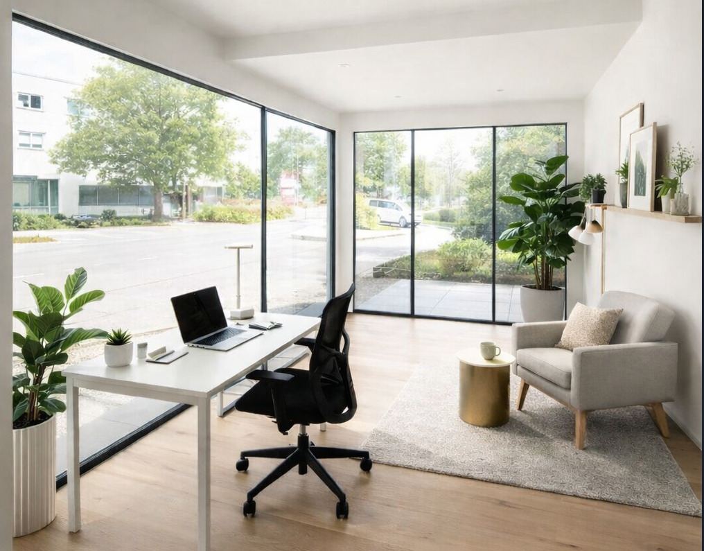 Büroraum Visualisierung