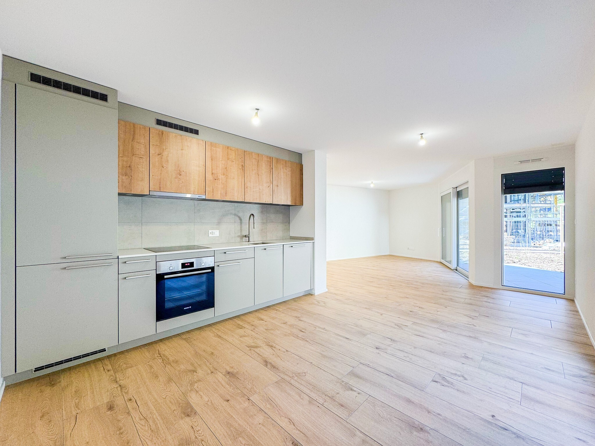 Exemple d'agencement intérieur (bâtiment A, 2.5 pces au rez) Exemple d'agencement intérieur (bâtiment A, 2.5 pces au rez)