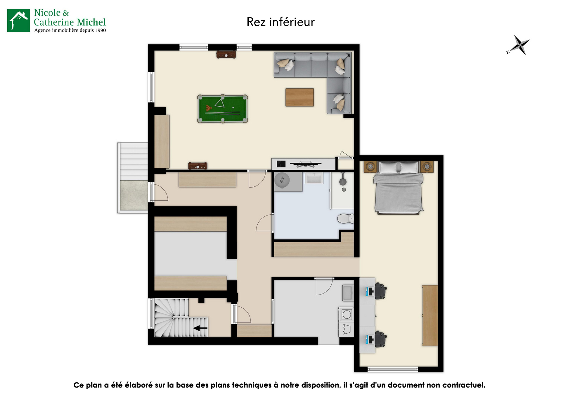 Plan rez inférieur Plan rez inférieur