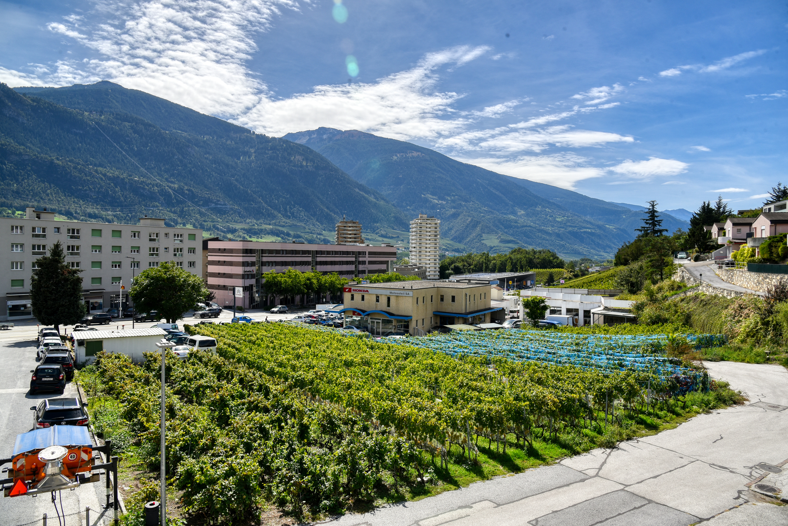 Appartement Sierre - Vue extérieure Appartement Sierre - Vue extérieure