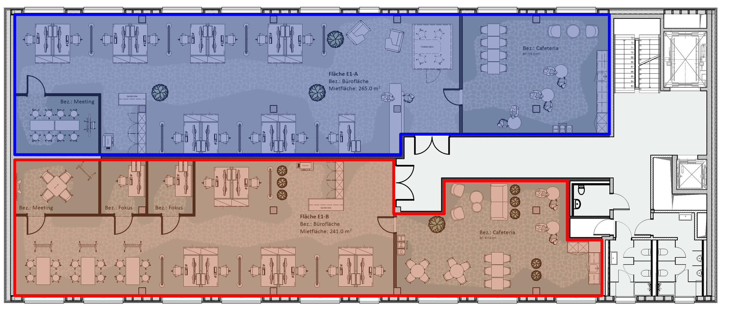Flächennutzungsbeispiel 2 Mieter Flächennutzungsbeispiel 2 Mieter