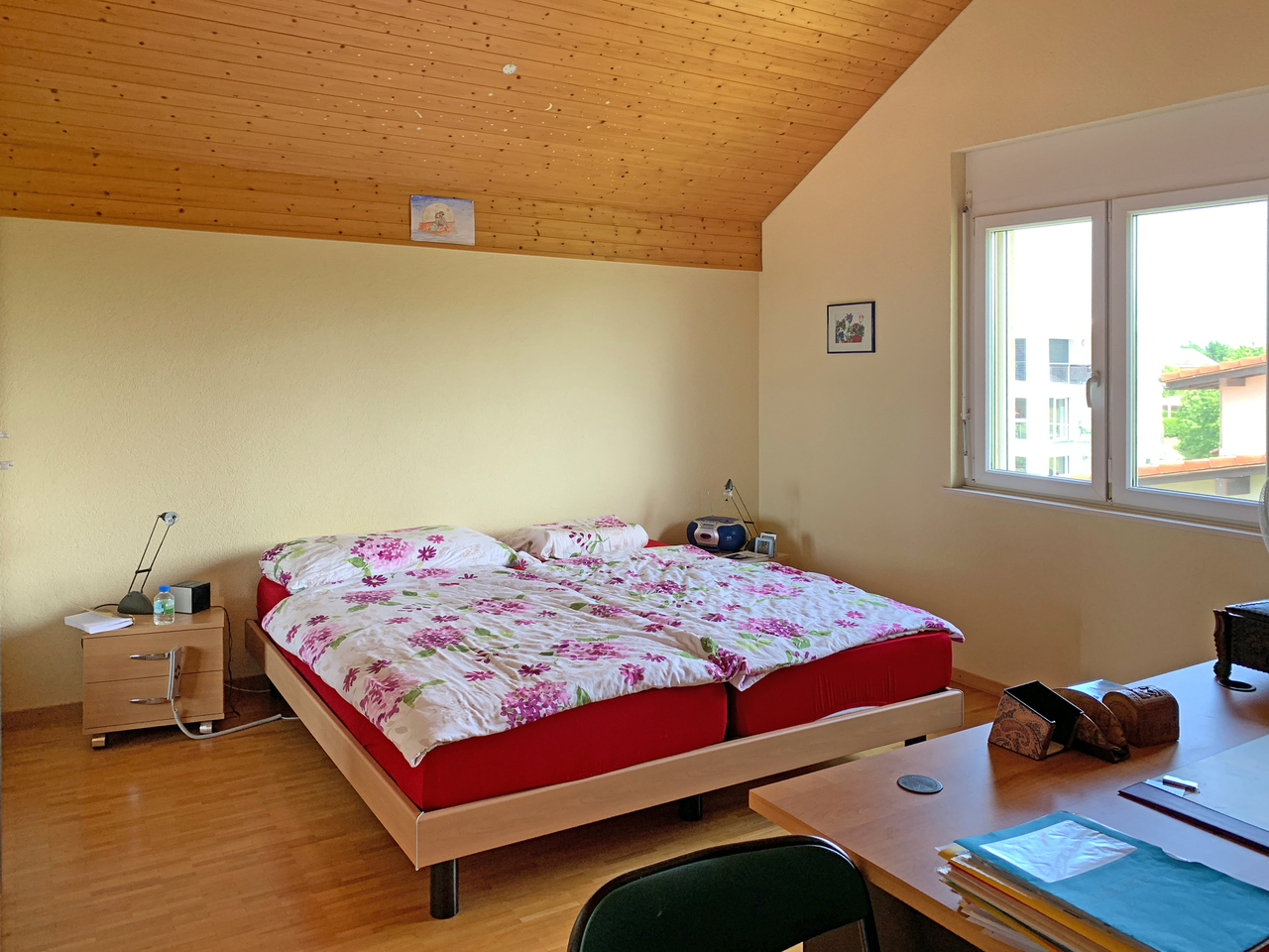 Cottens - Villa individuelle 5.5 pièces -  Chambre à coucher et bureau