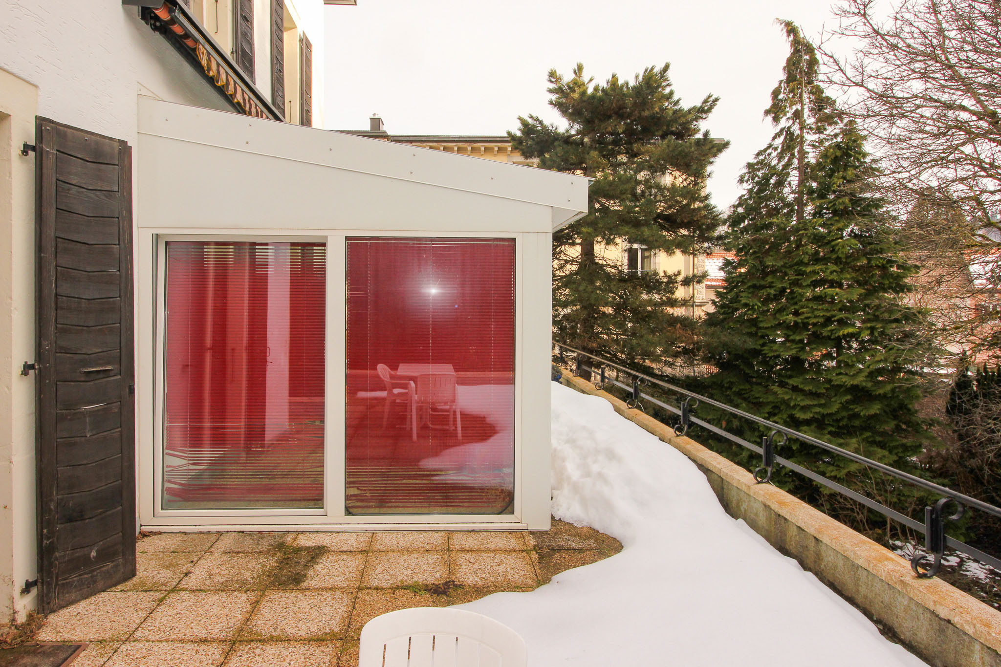 Rez-de-chaussée supérieur - véranda + terrasse