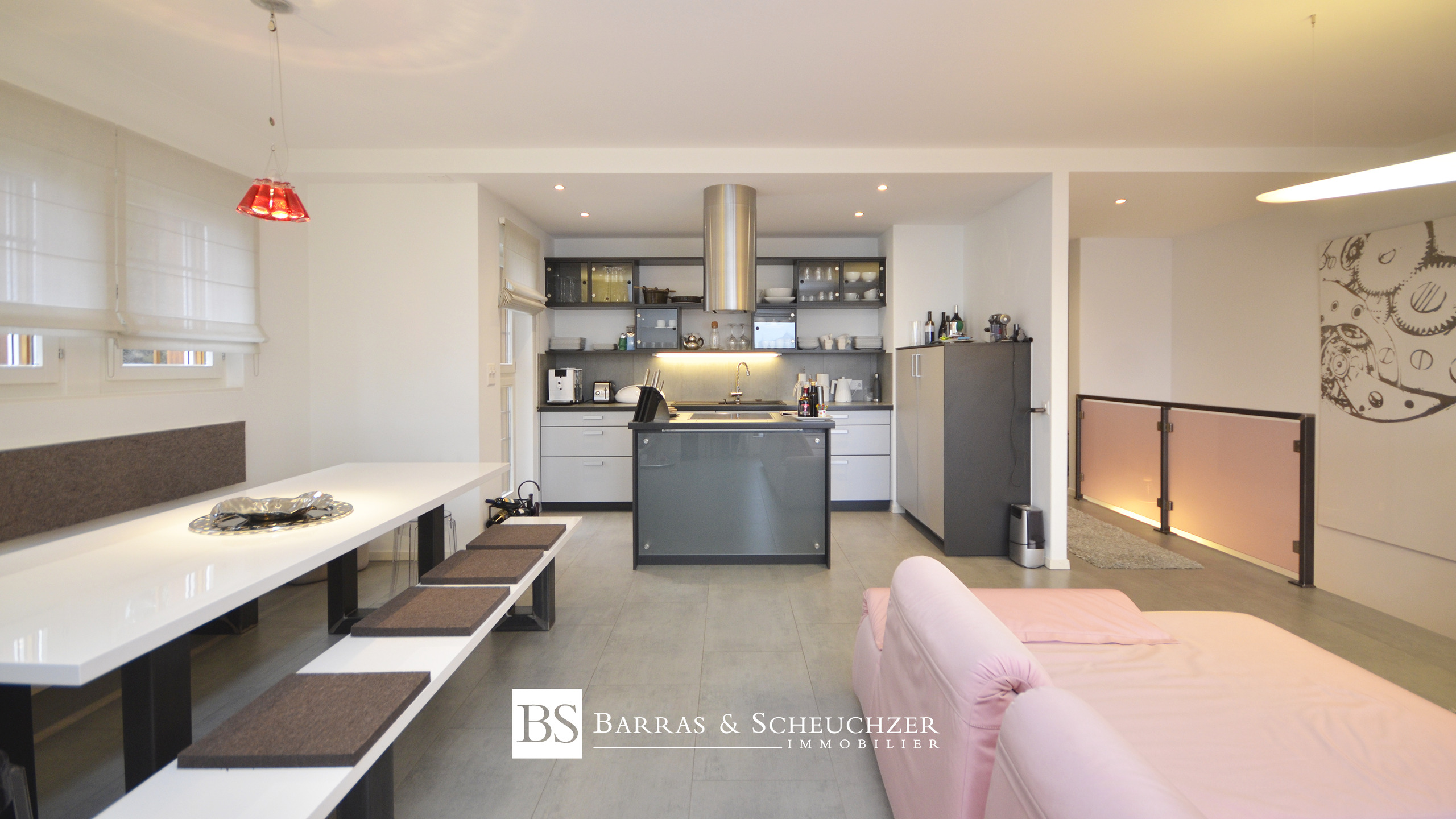 1er étage: Pièce à vivre