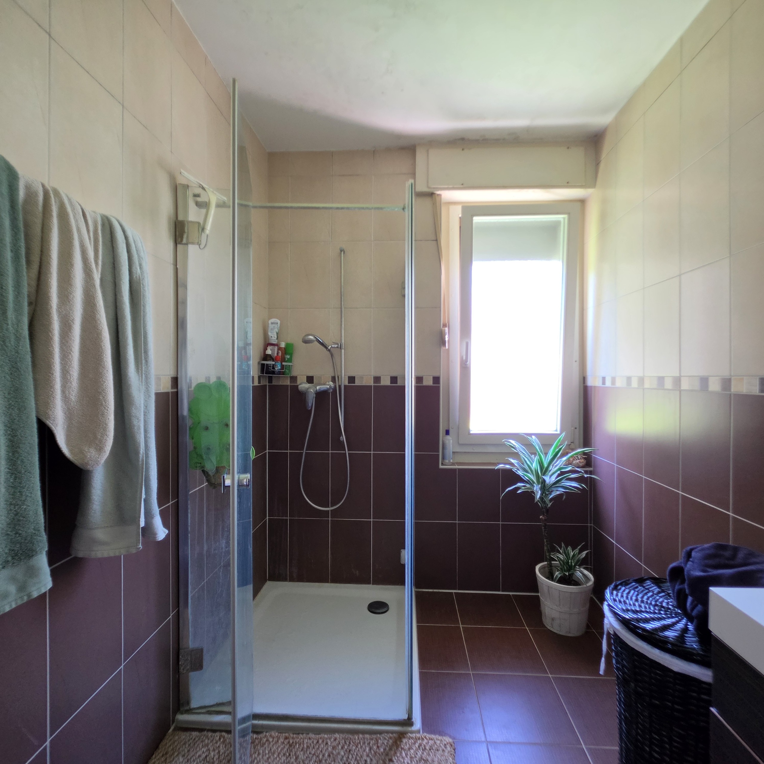Appartement du rez-de-chaussée: salle de bain