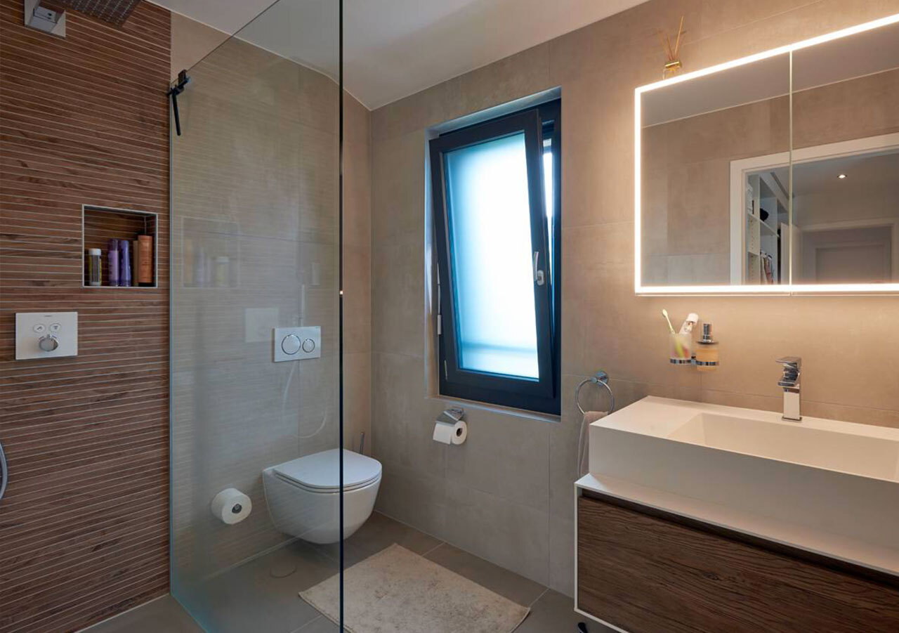 Villas familiales, En Beauregard, Treyvaux Création des villas familiales 51/2 pièces. Espaces extérieurs privatisés, garage individuel pour deux voitures.