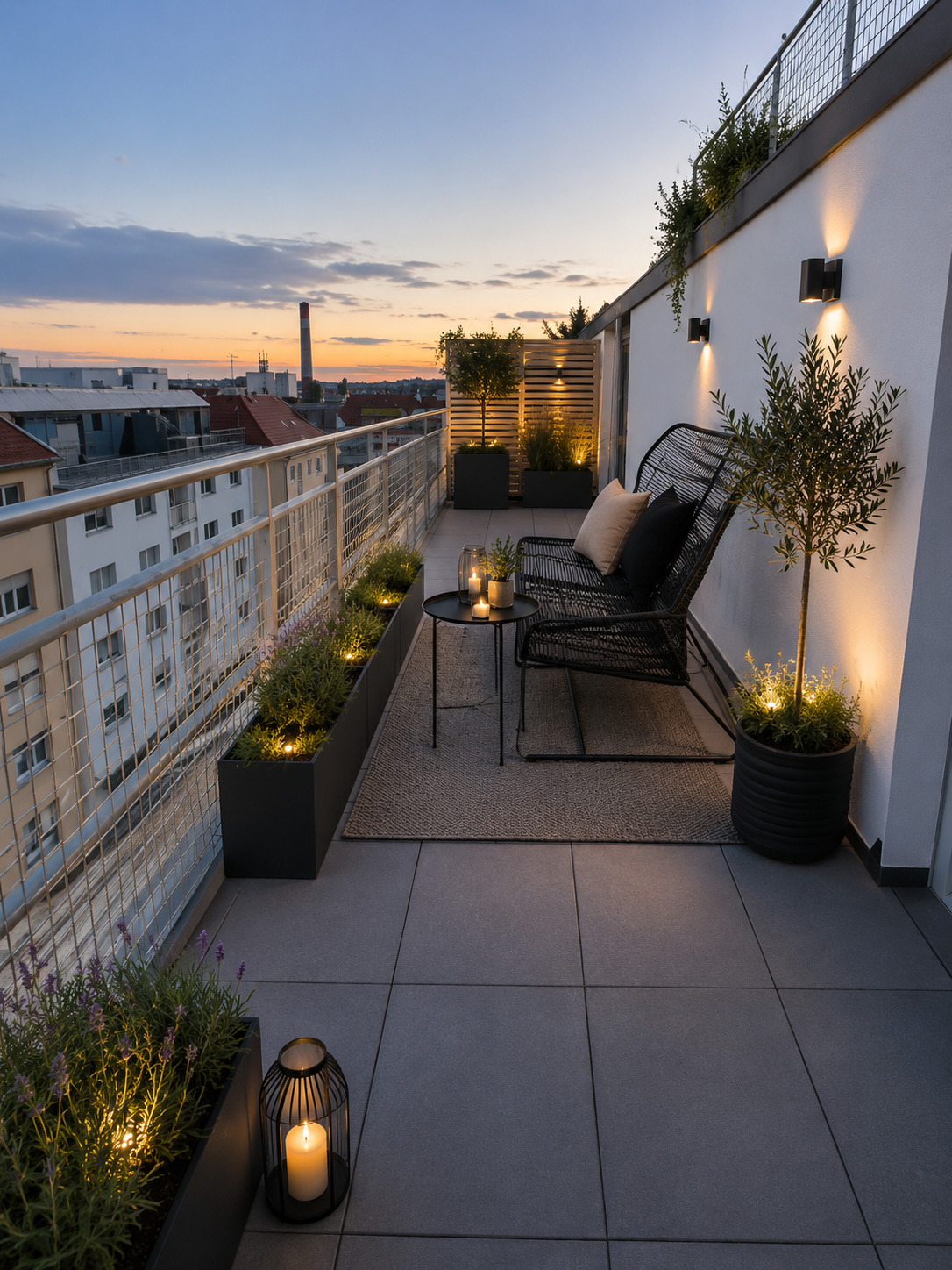 Visualisation du balcon