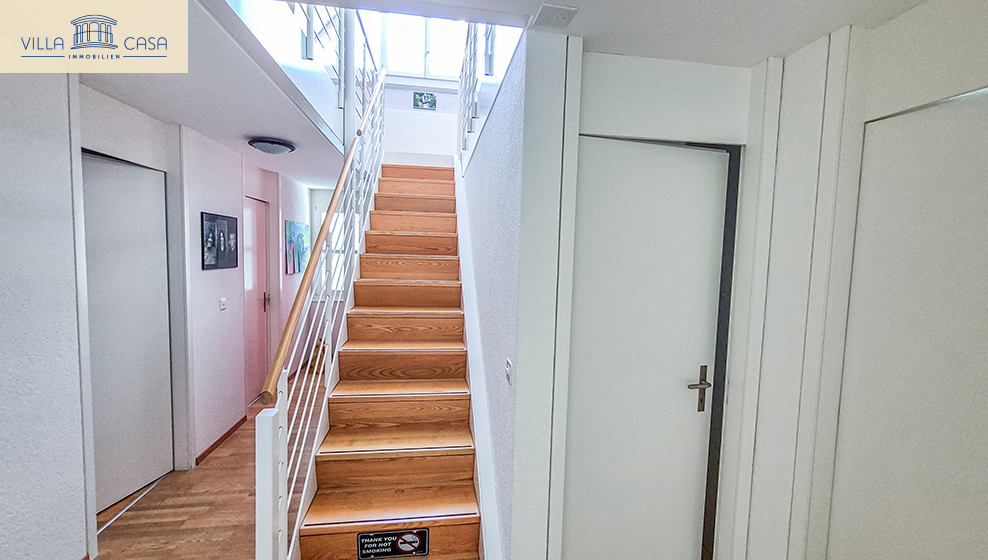 Treppe vom OG ins DG