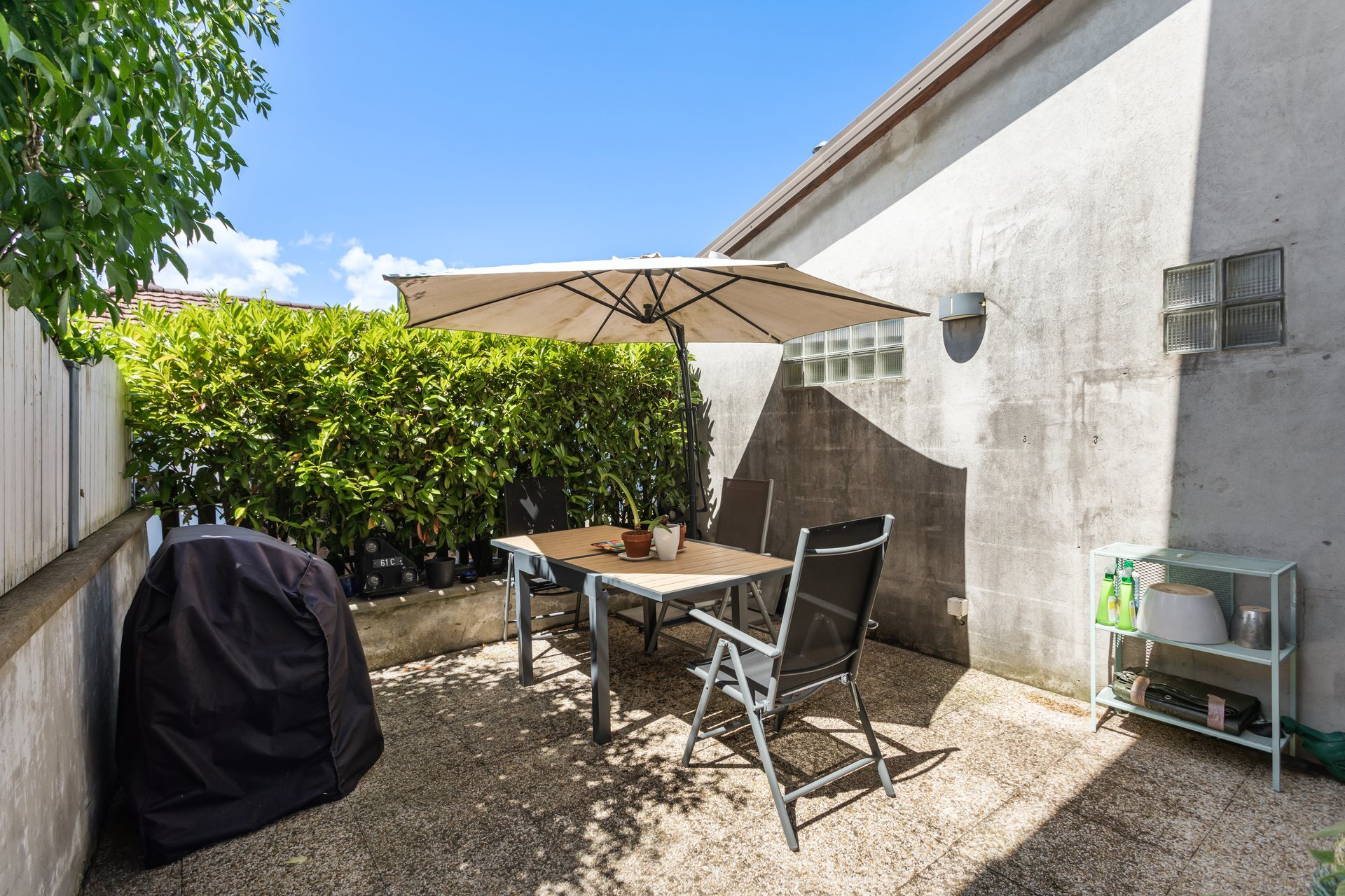 Terrasse privative appartement 3b