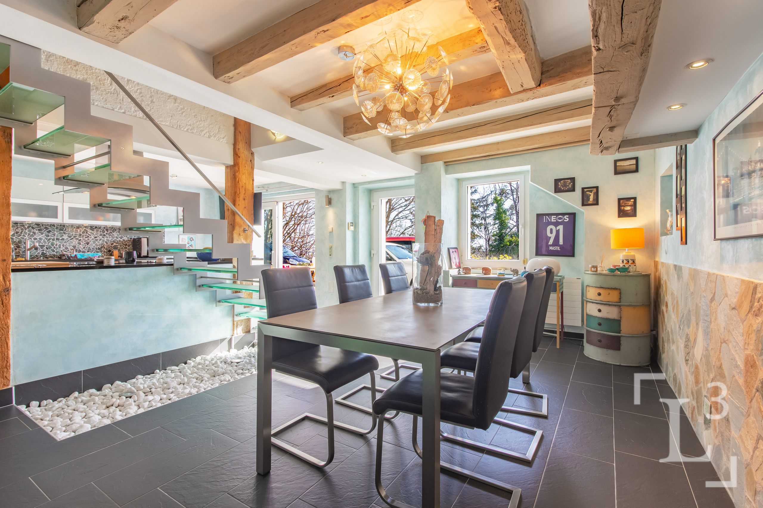 Maison Ouest : Salle à manger