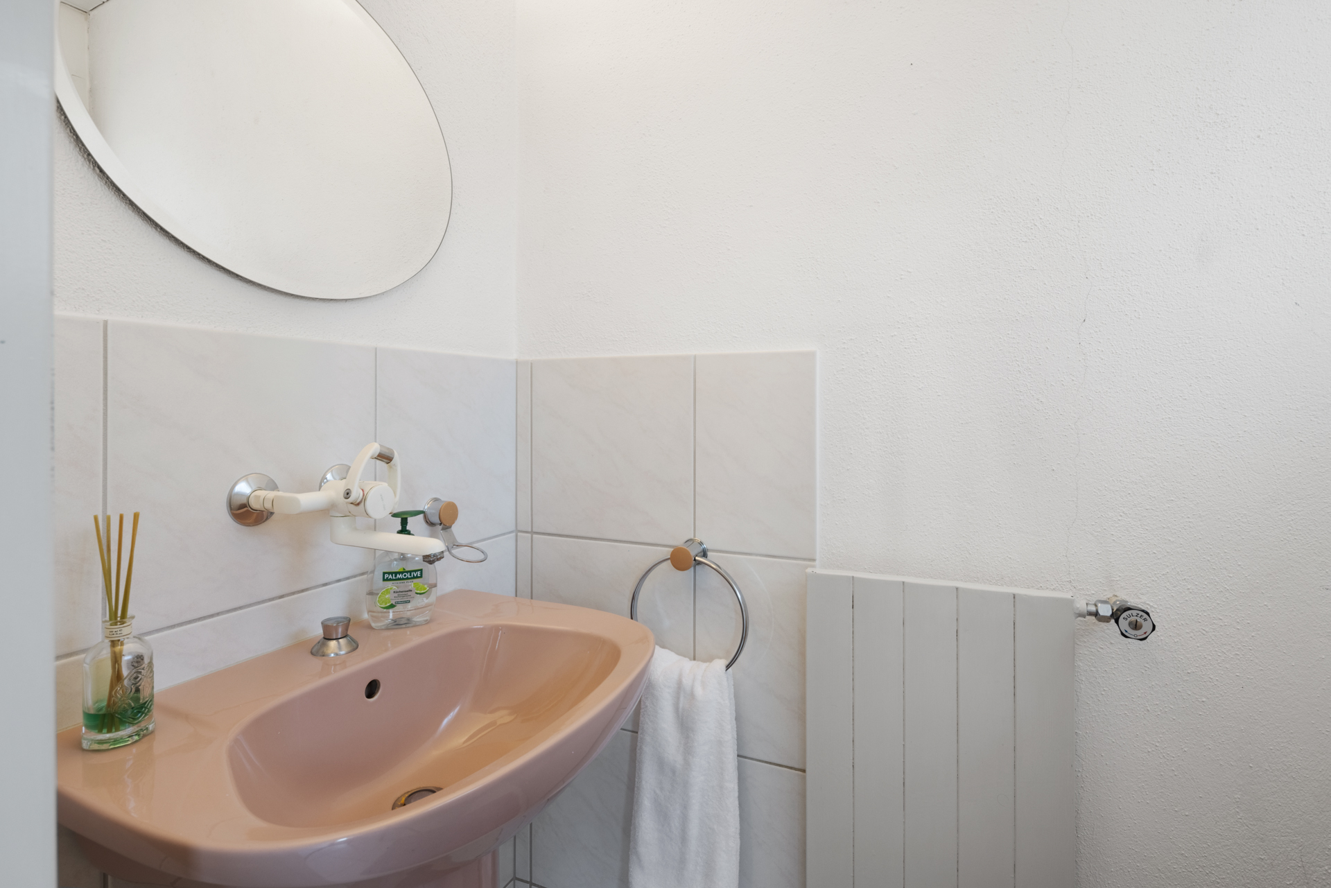 Die kleine aber feine Gästetoilette.