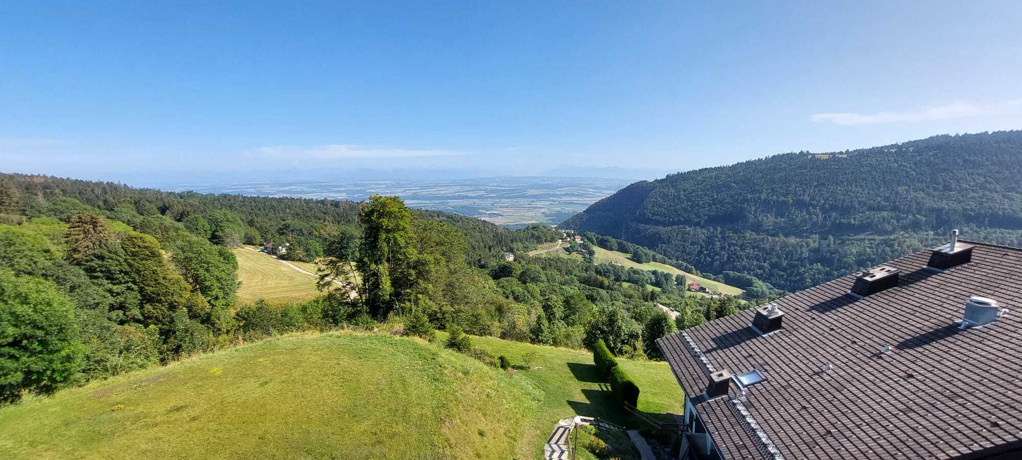Vue depuis le balcon Vue depuis le balcon