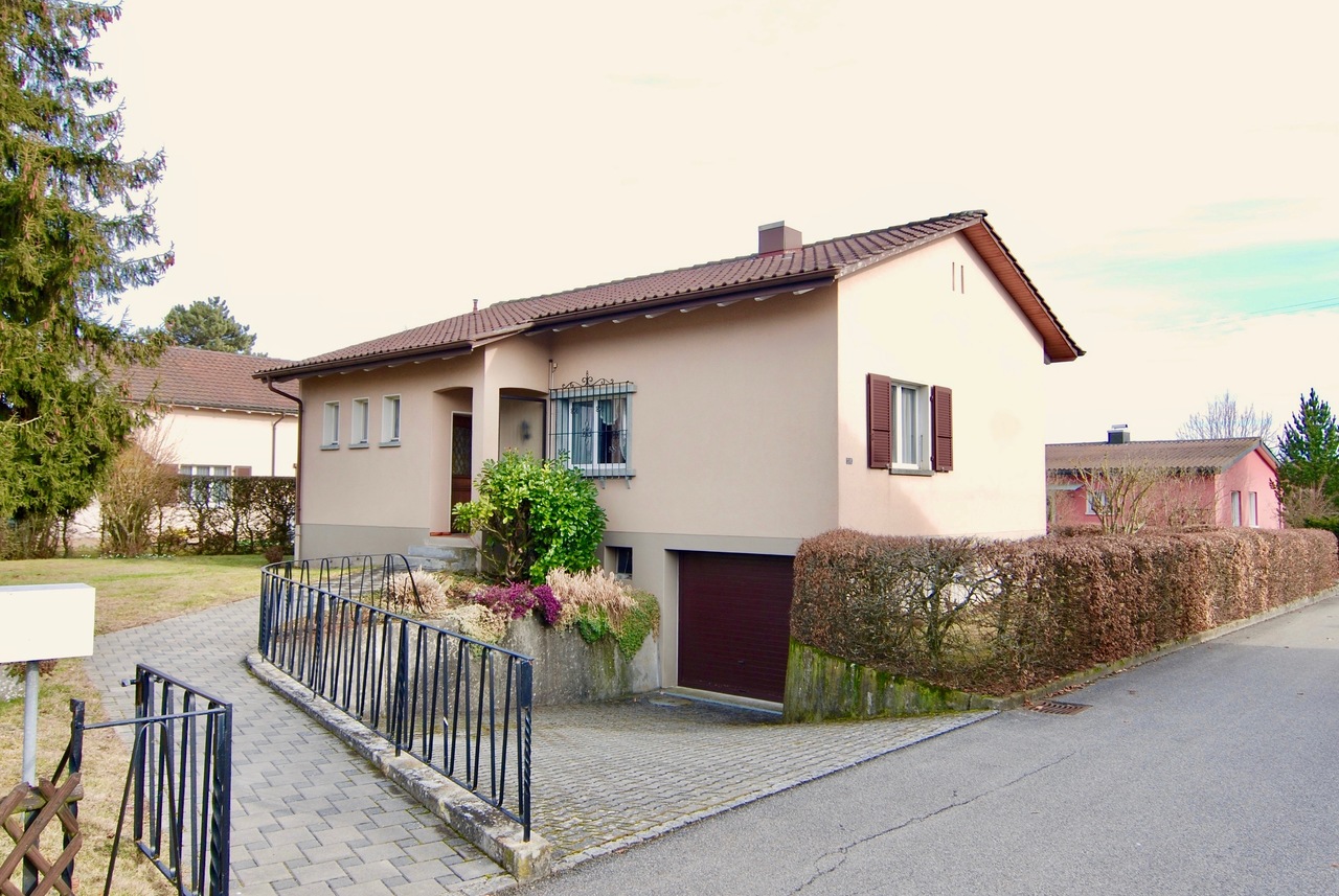 HAUSANSICHT VON STRASSE