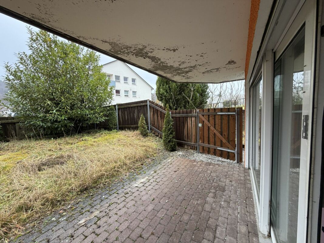 Terrasse und Garten